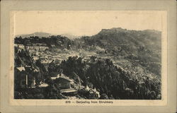 Darjeeling from Shrubbery. Postcard