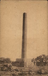 Stone Pillar Delhi, India Postcard Postcard