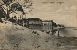 Massacre Ghat. Cawnpore. Postcard