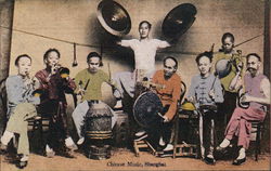 Chinese Music Band Shanghai, China Postcard Postcard