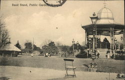 Band Stand, Public Garden Shanghai, China Postcard Postcard