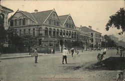 The Bund of British Concession Hankow China Postcard Postcard