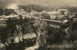 Kinugawa Hotel and its Round, Kinugawa SPA Japan Postcard Postcard