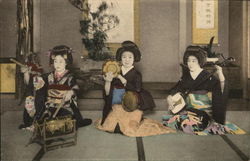 Japanese women Postcard Postcard