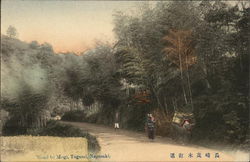 Road to Mogi, Tagami, Nagasaki Postcard