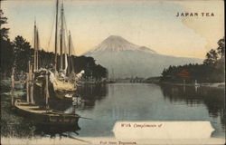 Fuji from Tagonoura. Japan Postcard Postcard