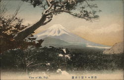 Mt. Fuji Japan Postcard Postcard