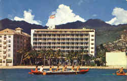 The Famous Surf Rider Hotel Postcard