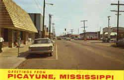 Greetings From Picayune Postcard