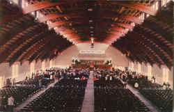 Main Auditorium Santa Cruz, CA Postcard Postcard