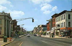 Main Street, Somerset County Postcard