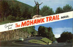 Greetings From The Mohawk Trail Postcard