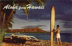 Aloha From Hawaii Postcard