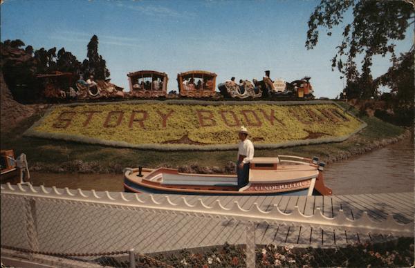 Storybook Land Disney Postcard