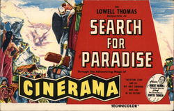 Search for Paradise Movie and Television Advertising Postcard Postcard Postcard