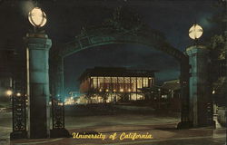 University of California, Sather Gate Postcard