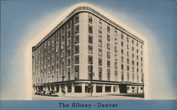 The Albany - Denver's Newest Hotel Colorado Postcard Postcard Postcard