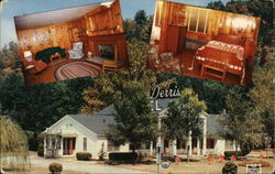 The Derris Motel Townsend, TN Postcard Postcard Postcard