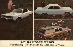 1967 Rambler Rebel Cars Postcard Postcard Postcard