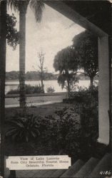 City Beautiful Tourist Home - View of Lake Lucerne Postcard