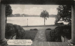 Lake Lucerne from Lake Lucerne Guest Home Postcard