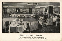 The Roosevelt Hotel - Roosevelt Grill Postcard