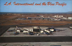 L. A. International and the Blue Pacific Postcard