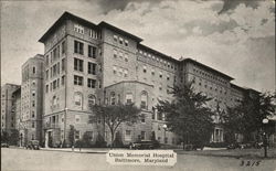 Union Memorial Hospital Postcard