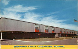 Shenango Valley Osteopathic Hospital Postcard