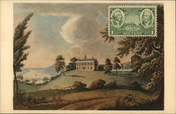 Mount Vernon, 1799, by Francis Jukes, New York Public Library Postcard