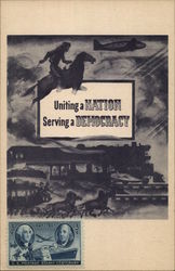 Uniting a Nation Serving Democracy: Evolution of Mass Transportation Postcard