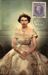 Queen Elizabeth II Canadian Maximum Card Postcard