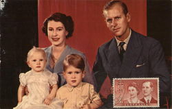 British Royal Family Royalty Postcard Postcard Postcard