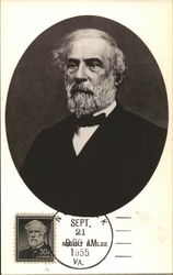 Robert E. Lee, US Civil War Leader Maximum Cards Postcard Postcard Postcard