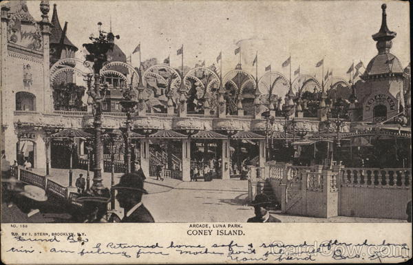 arcade-luna-park-coney-island-new-york-ny-postcard