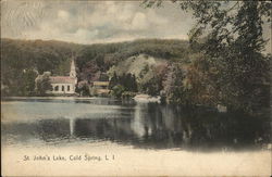 St. John's Lake Cold Spring Harbor, NY Postcard Postcard Postcard