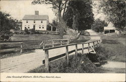 John Greenleaf Whittier's Birthplace Postcard