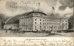 Jefferson County Armory Postcard