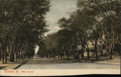 Fifth Avenue Clinton, IA Postcard Postcard Postcard