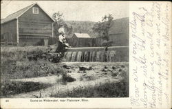 Scene on Whitewater Plainview, MN Postcard Postcard Postcard