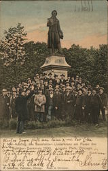 Statue in Lincoln Park Chicago, IL Postcard Postcard Postcard