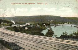 Lackawaxen on the Delaware Pennsylvania Postcard Postcard Postcard