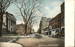 City Hall Square New Bedford, MA Postcard Postcard Postcard