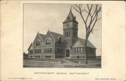 Mattapoisett School, Mattapoisett New Bedford, MA Postcard Postcard Postcard