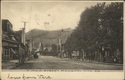 N Main Street Postcard