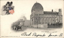 Temple Beth New York City, NY Postcard Postcard Postcard