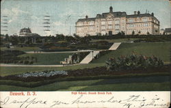 High School, Branch Brook Park Newark, NJ Postcard Postcard Postcard