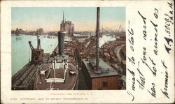 Unloading Ore Buffalo, NY Postcard Postcard Postcard