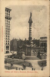 Soldiers and Sailor's Monument Cleveland, OH Postcard Postcard Postcard