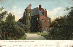 W. L. Douglas Residence Postcard